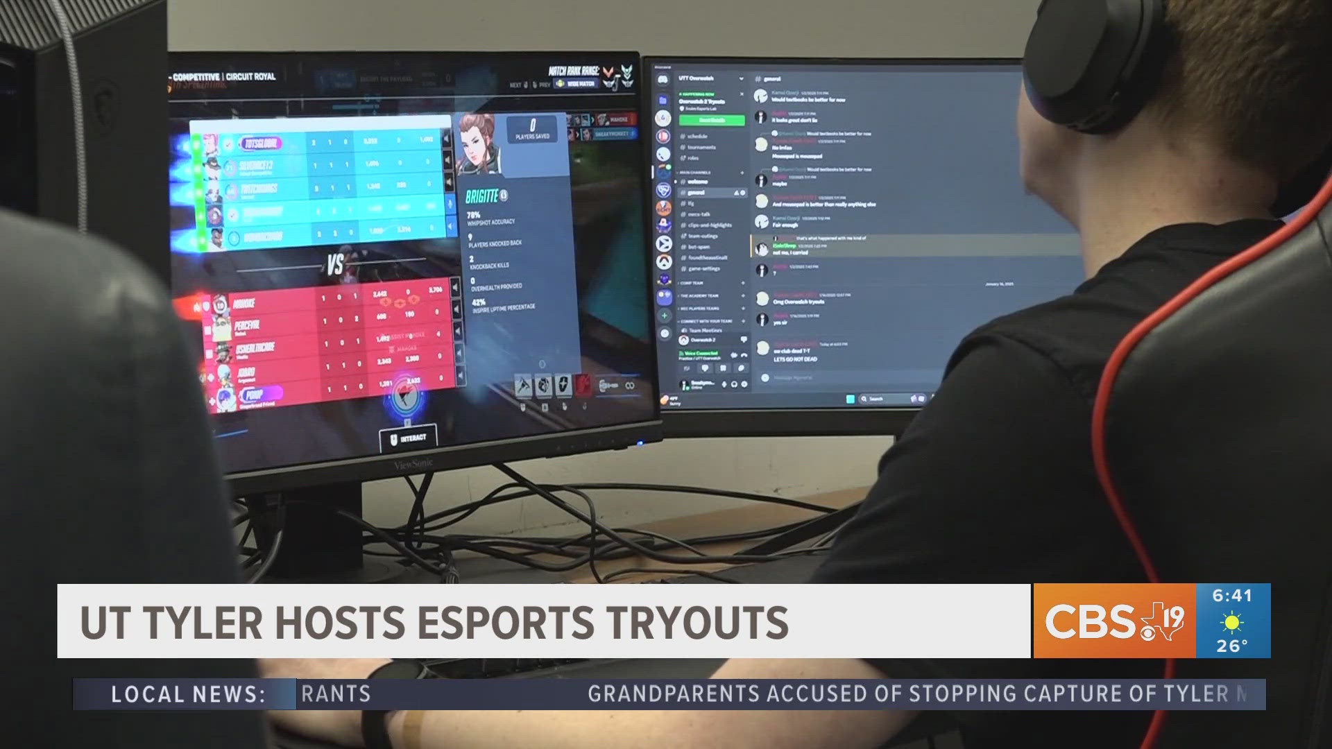 This week, the team hosted tryouts for the video game "Overwatch" and other video games. 