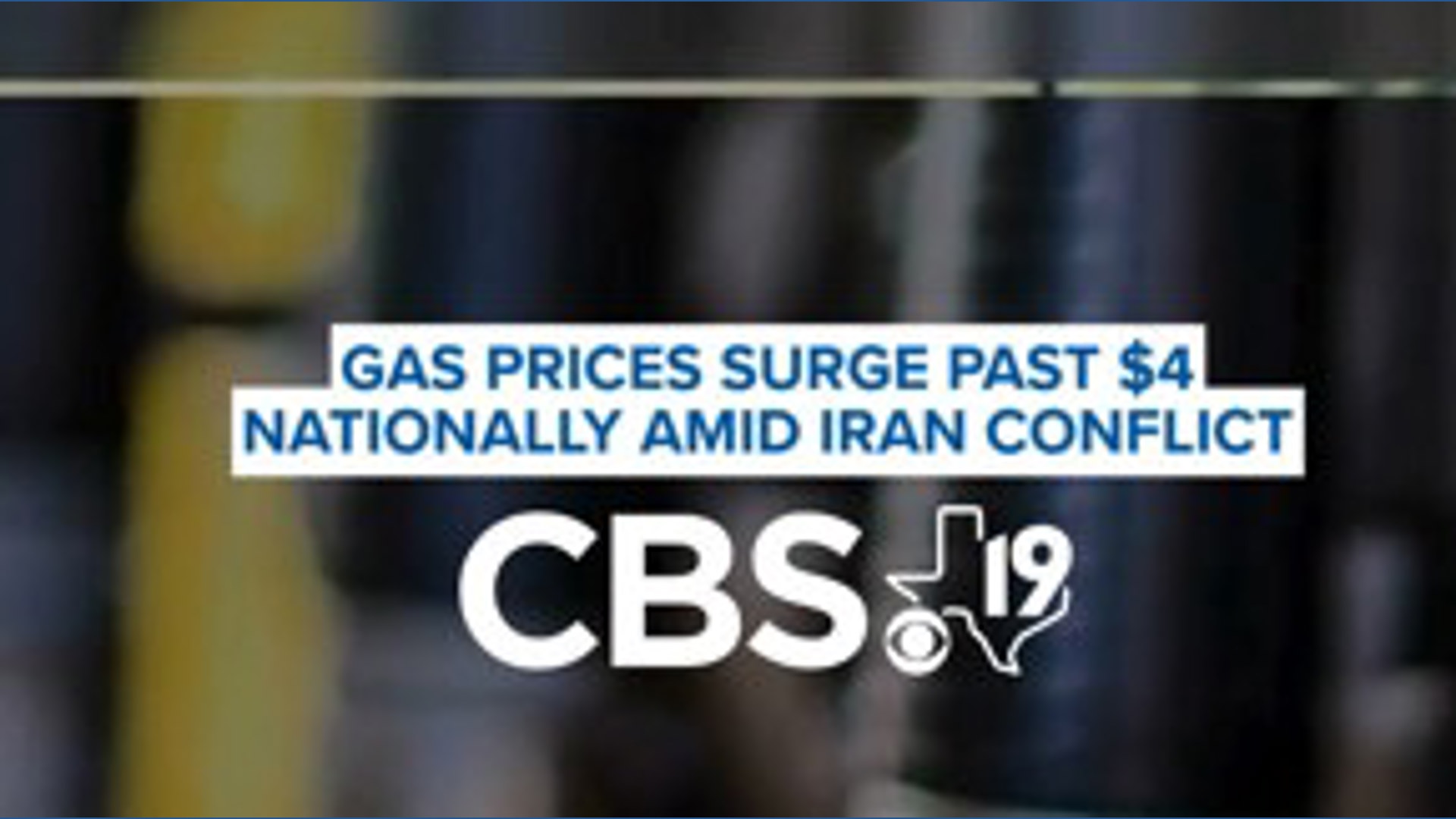 Gas prices surge past $4 nationally amid Iran conflict | cbs19.tv