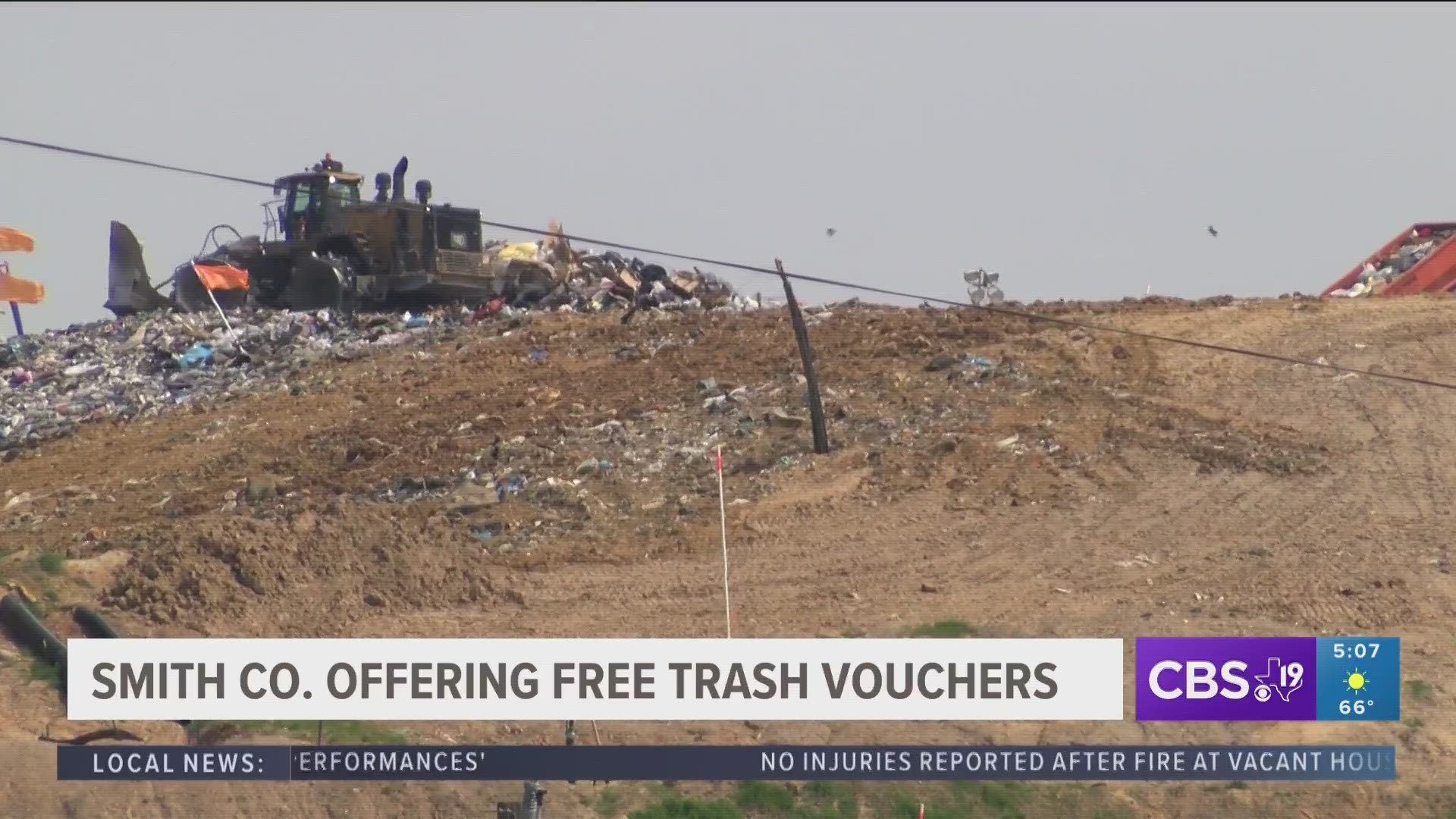 Smith County offers free trash vouchers for trip to landfill