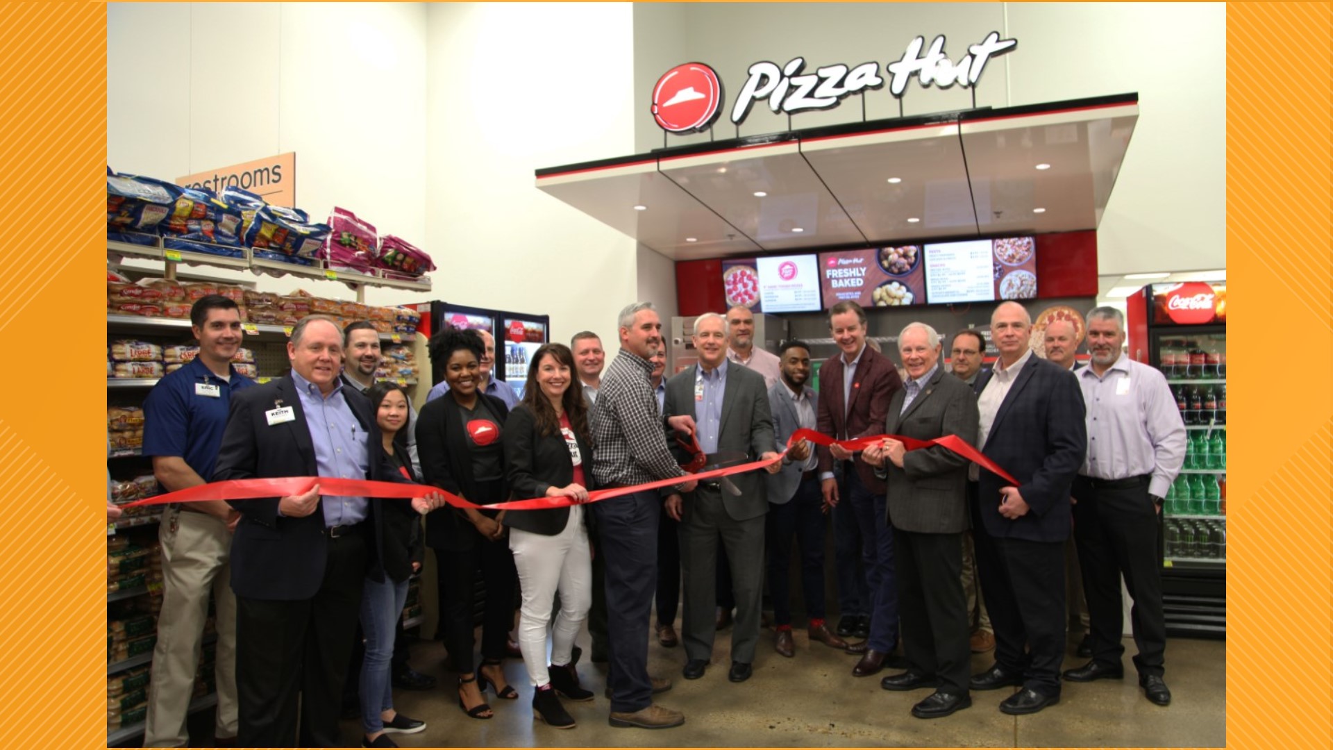 Attention all shoppers Pizza Hut opens first kiosks at Brookshire’s