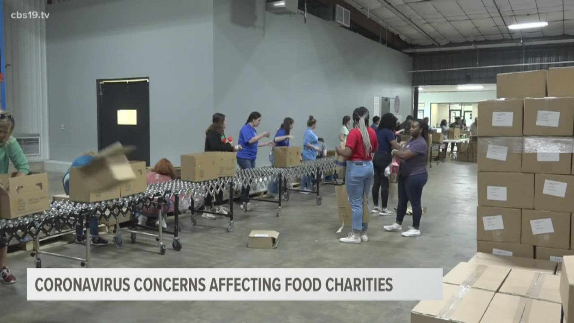 Places like the East Texas Food Bank and PATH food pantry have been extra busy supporting people affected by Coronavirus related shut downs.