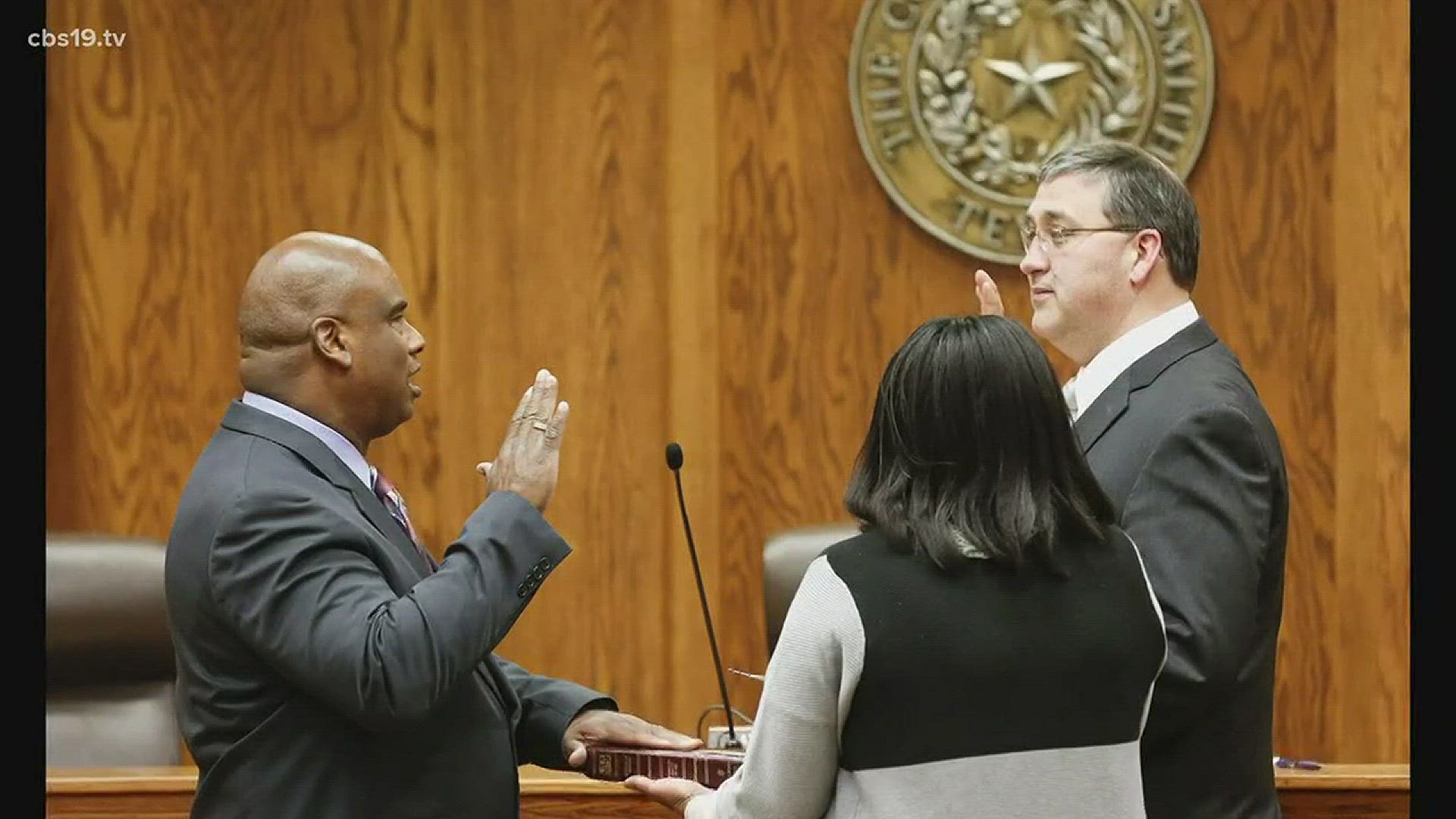 Bobby Garmon has been sworn in to serve as interim Smith County Constable, Precinct 1.