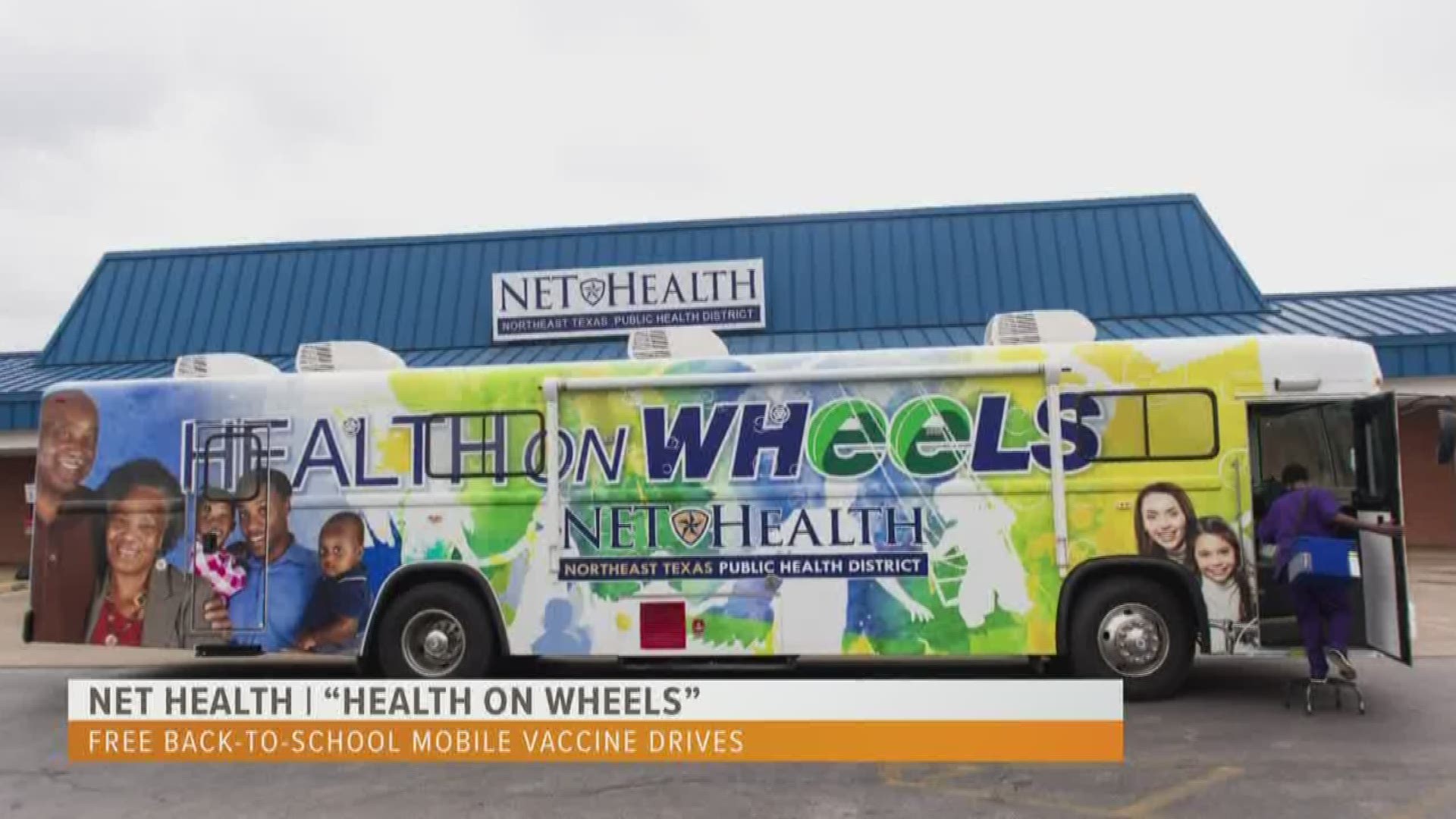 The Northeast Texas Public Health District (NET Health) is going mobile and providing immunizations via “Health on Wheels.”