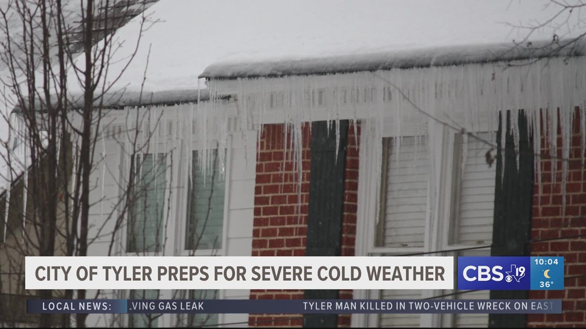 City of Tyler makes preparations, gives advice ahead of severe cold weather