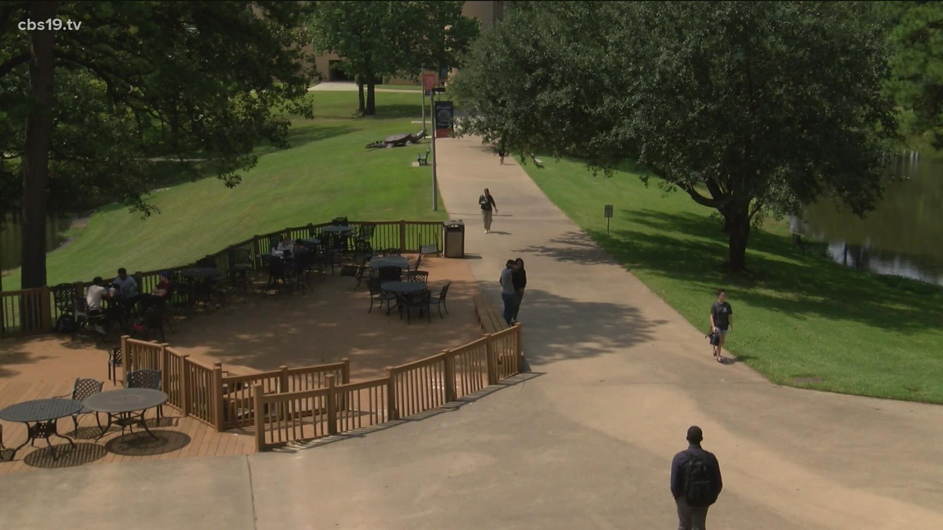 UT Tyler says keeping its campus "healthy remains our top priority."