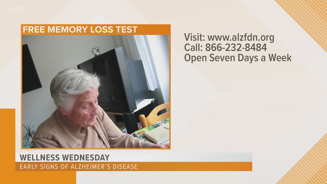 Wellness Wednesday: Early detection of memory loss