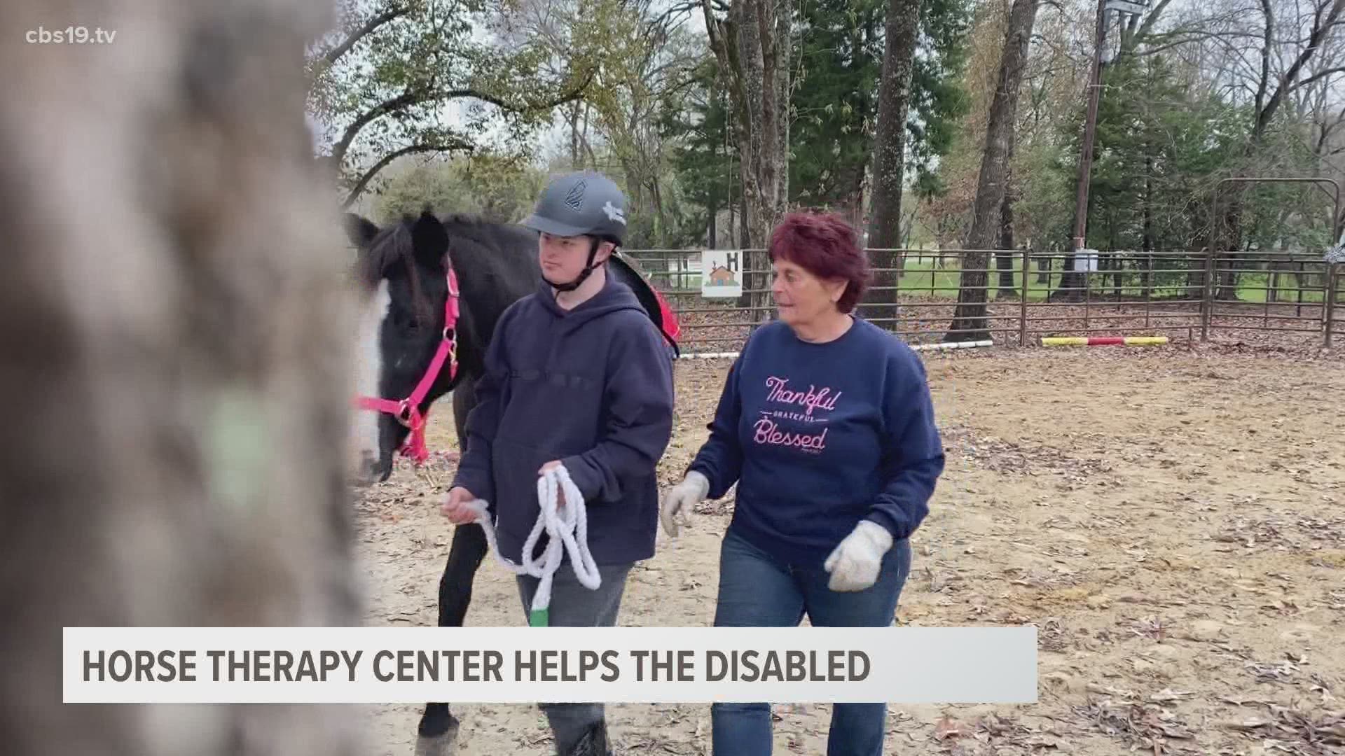 The Starbrite Therapeutic Equestrian Center in Whitehouse uses horses to make a difference.