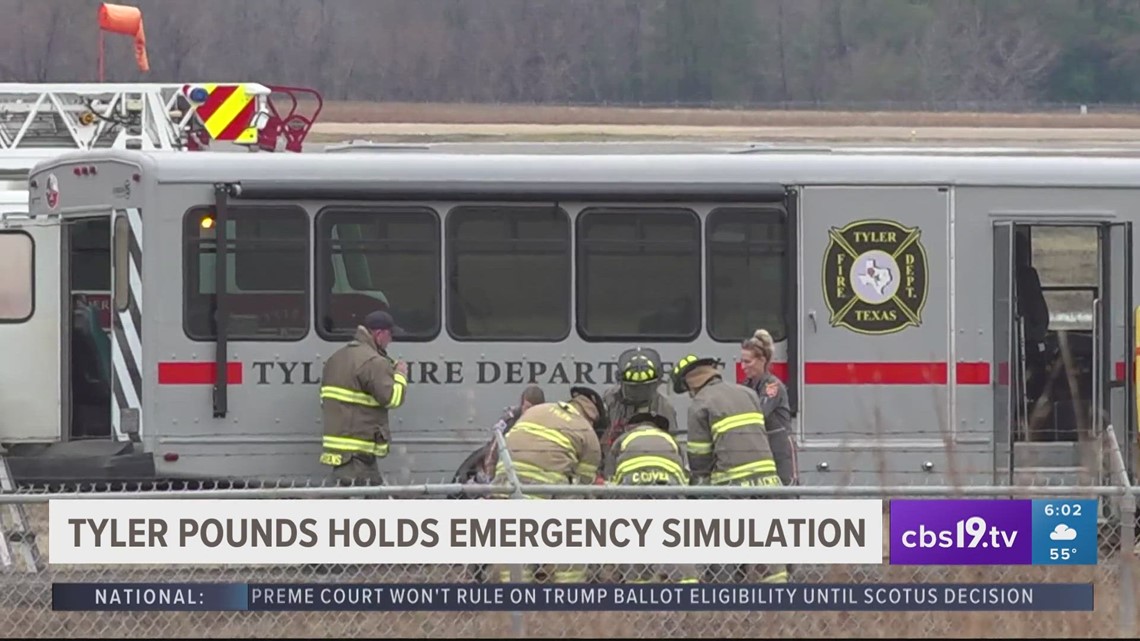 'It's important to be prepared' | Tyler Pounds Regional Airport hosts full-scale emergency drill