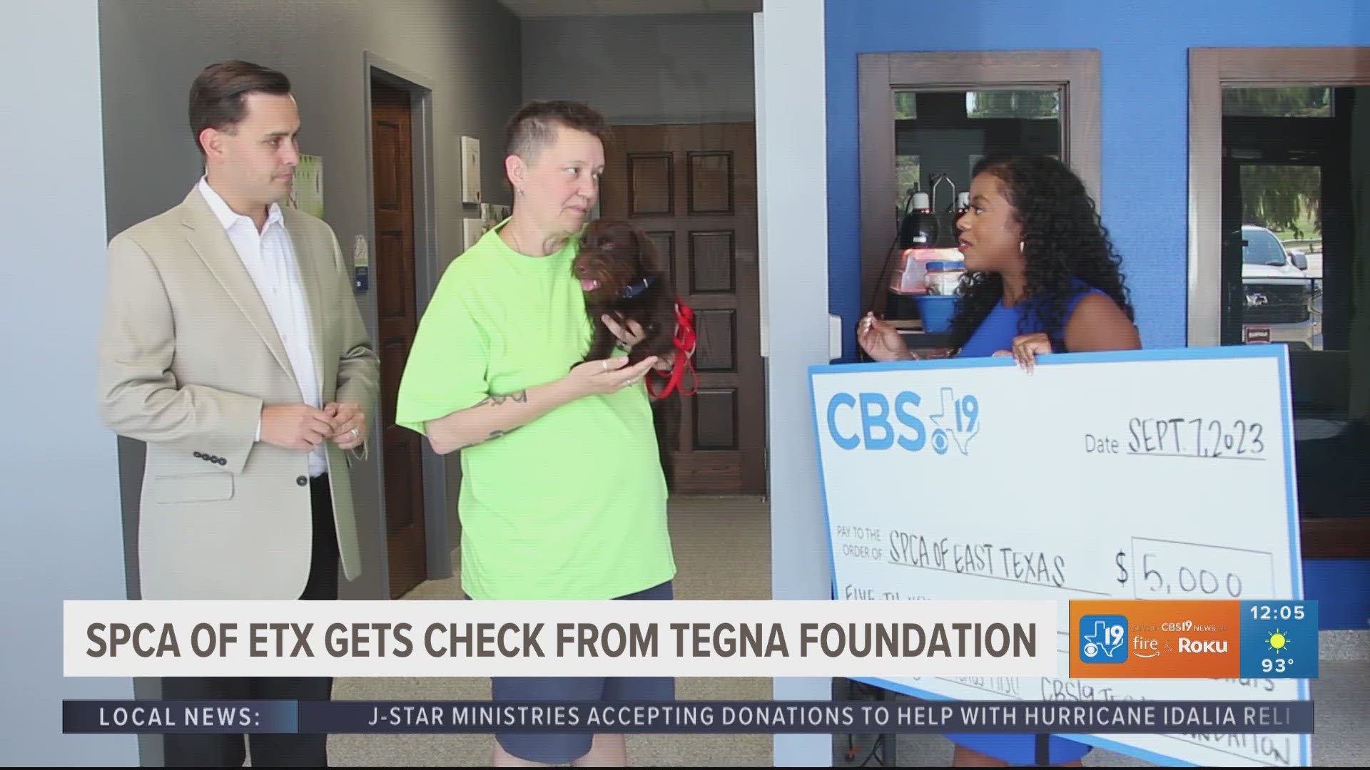 The SPCA of East Texas partners with CBS19 for Tuesday Tails.