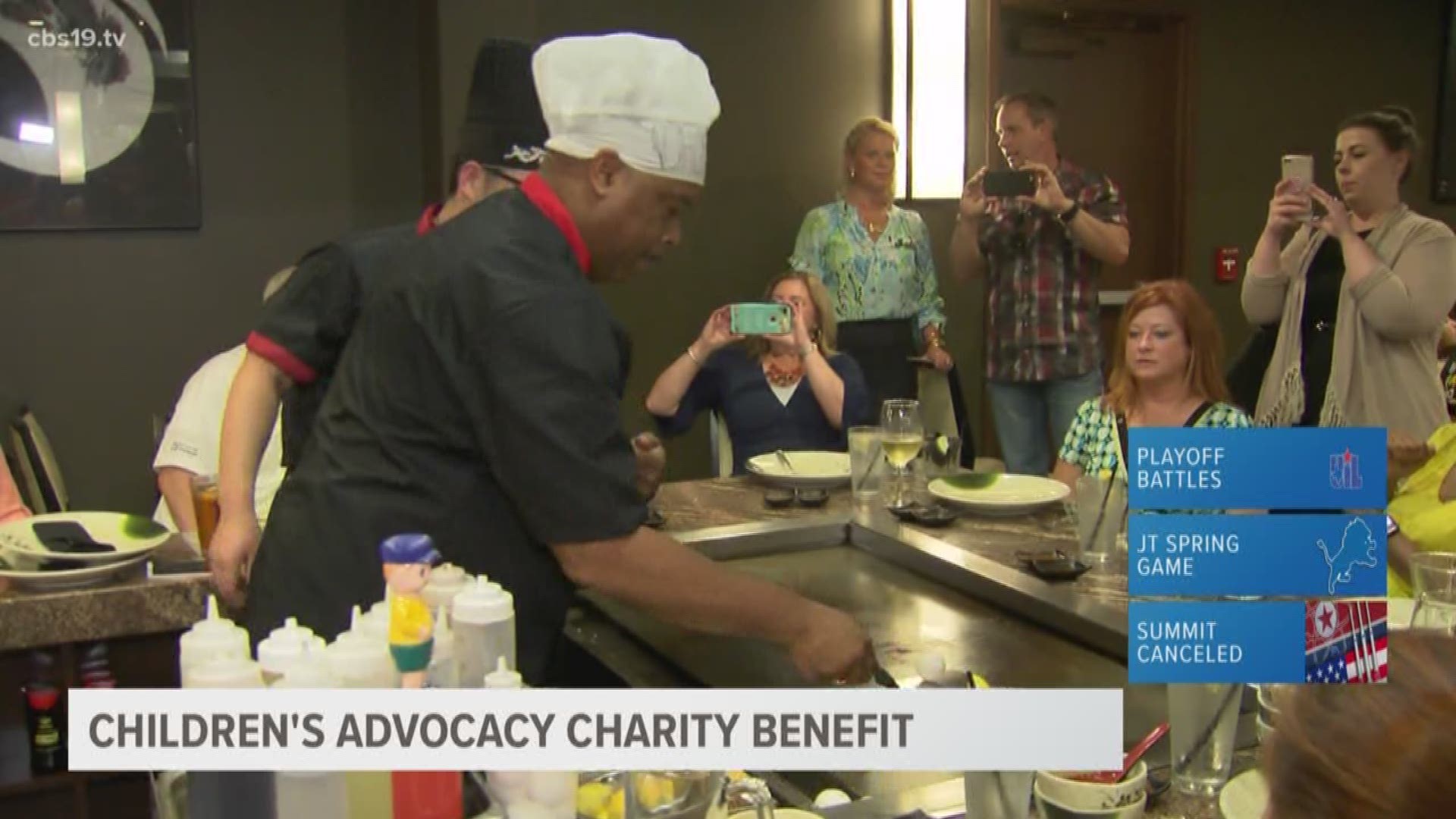 East Texans gathered to eat for a good cause.