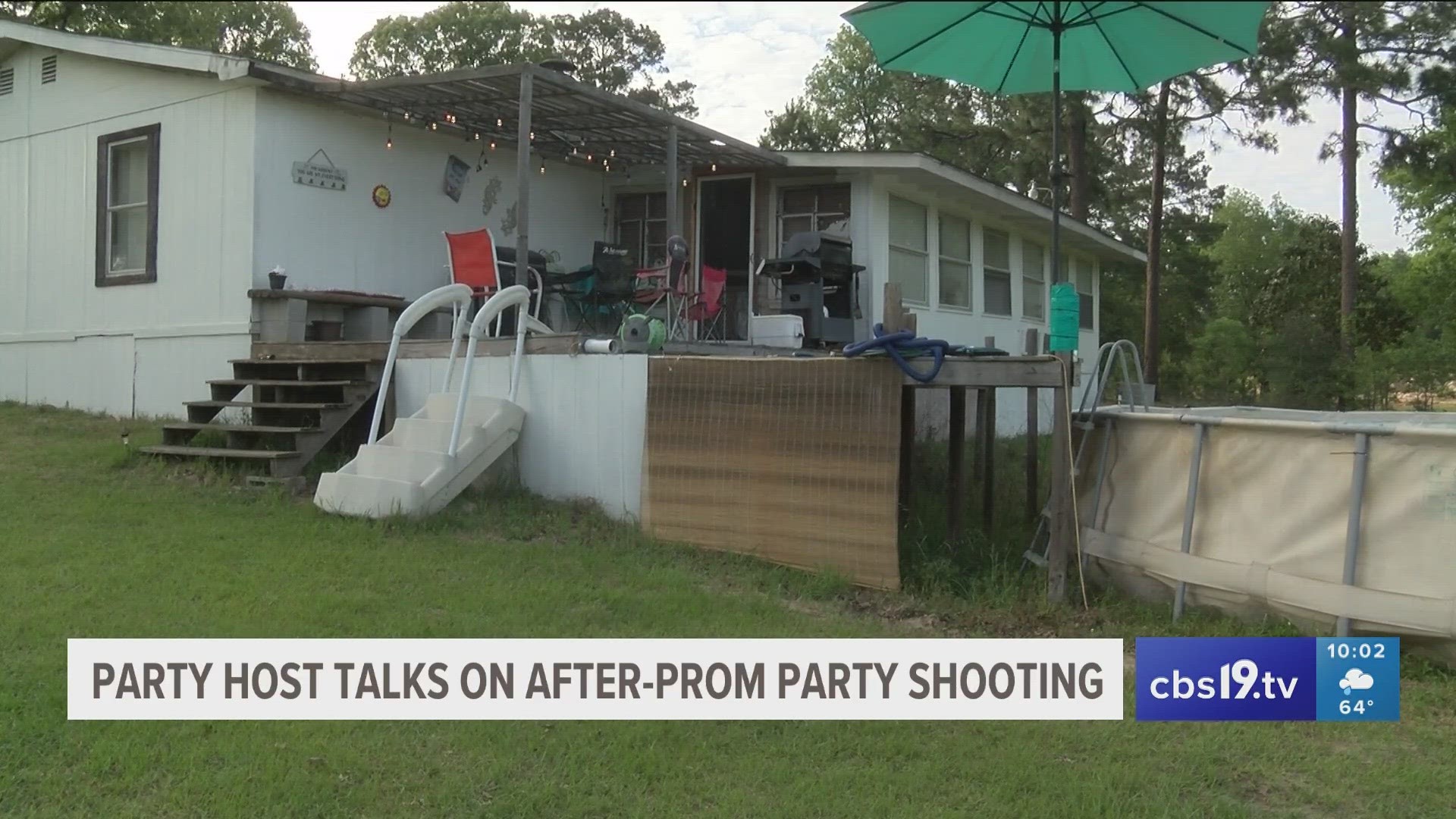 Party host shares experience of 'after-prom' party shooting