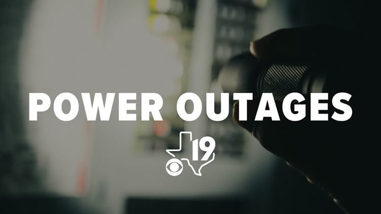 LIST: Around 2,500 without power in East Texas