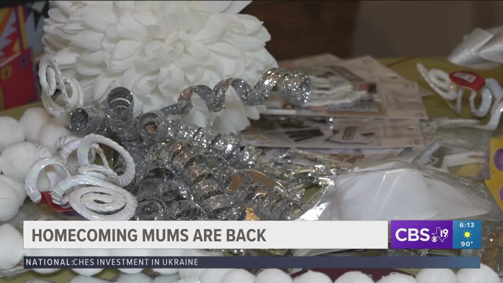 "Mums the word," founder Diane Reis makes mums ranging in price from $75 up to $500.