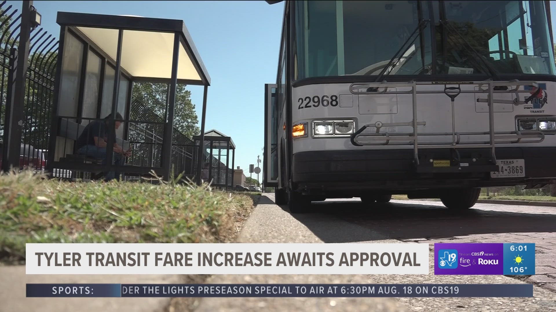 Tyler Transit fare increase awaits approval from city council
