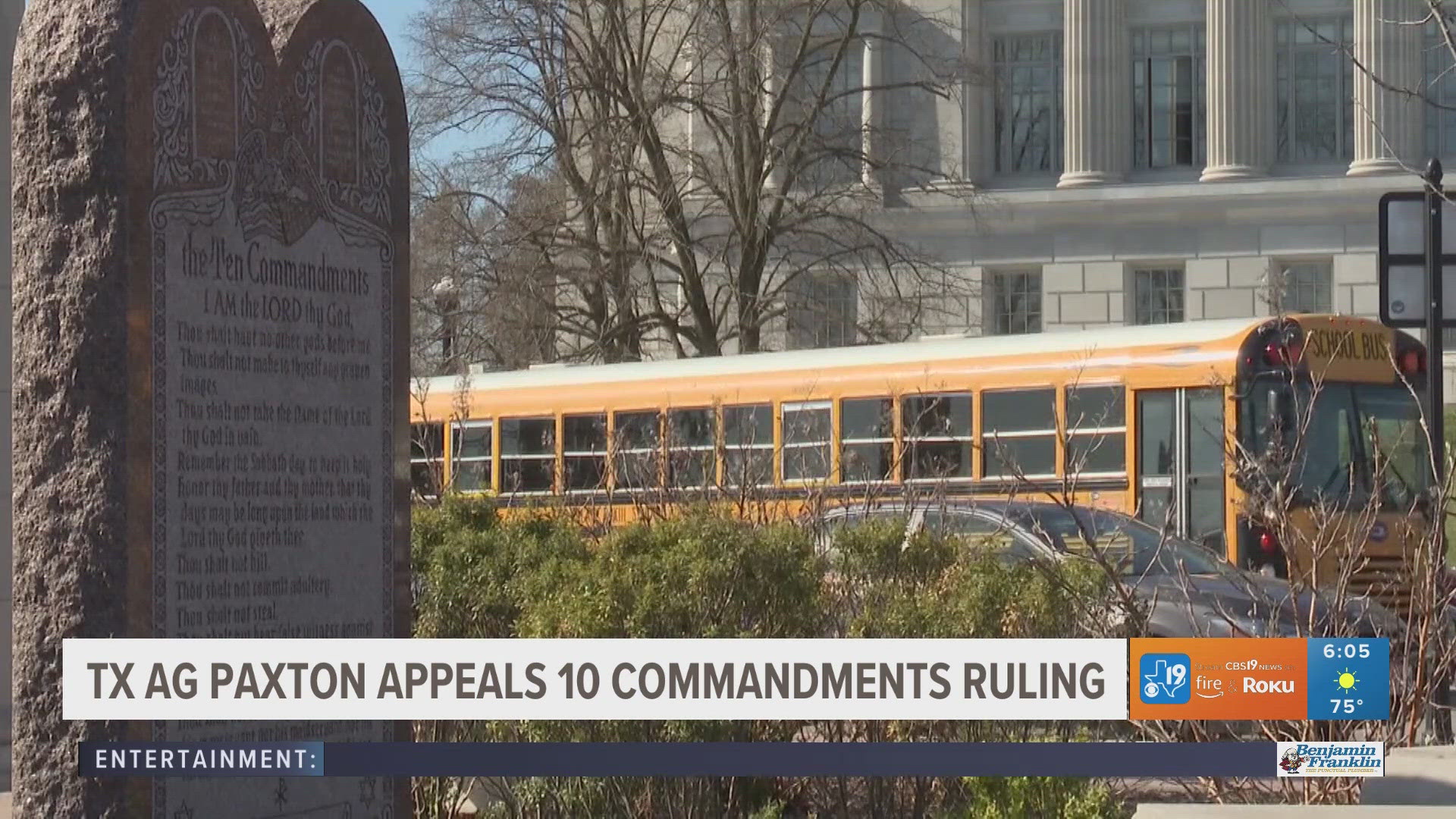 Texas Attorney General Ken Paxton appeals Ten Commandments ruling ...