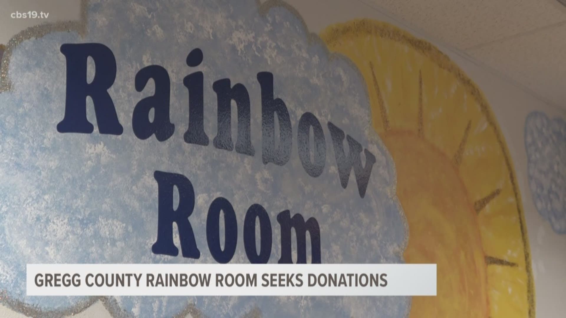 In the Rainbow Room, CPS caseworkers can get supplies for children who are victims of abuse or neglect - clothing, school supplies, diapers, and more.