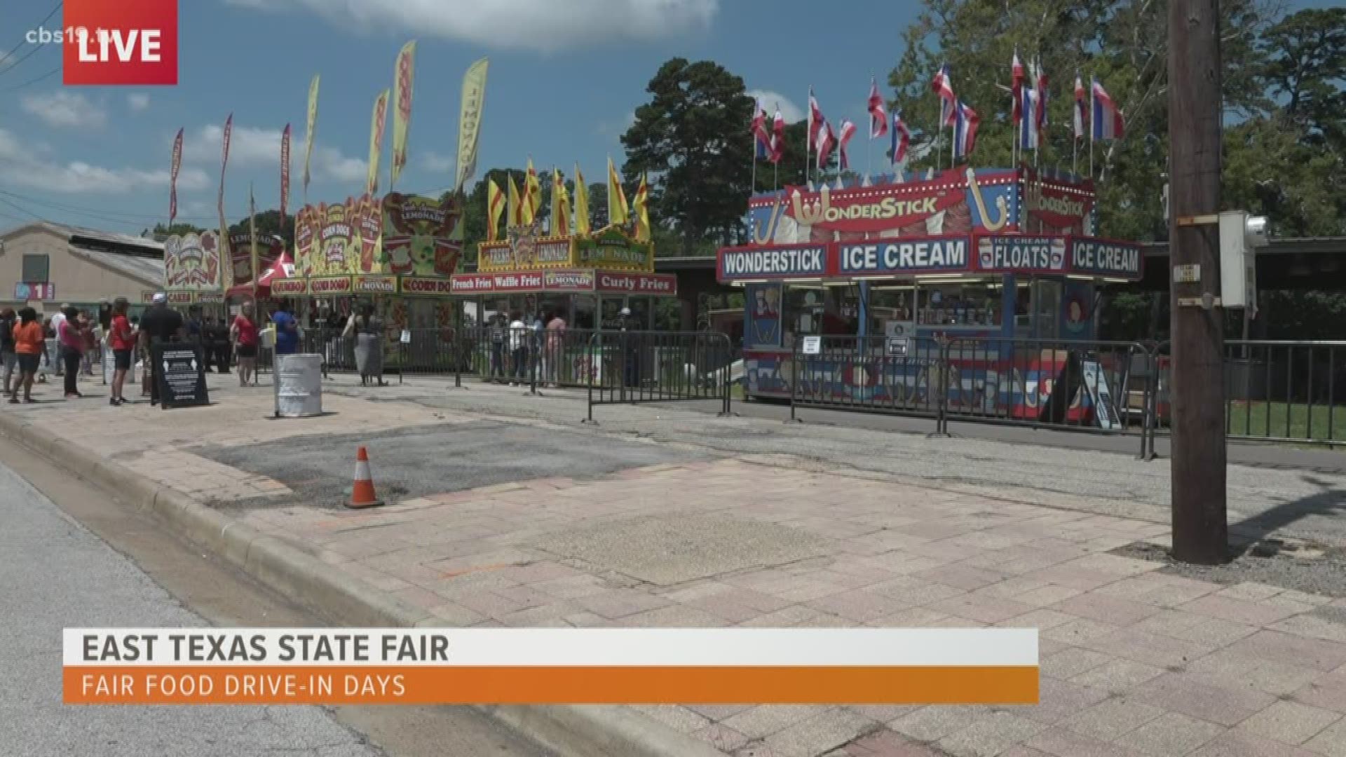 You don’t have to wait until September to enjoy some of your favorite fair food. The East Texas State Fair is hosting 'Fair Food Drive-In Days' from June 4-7.