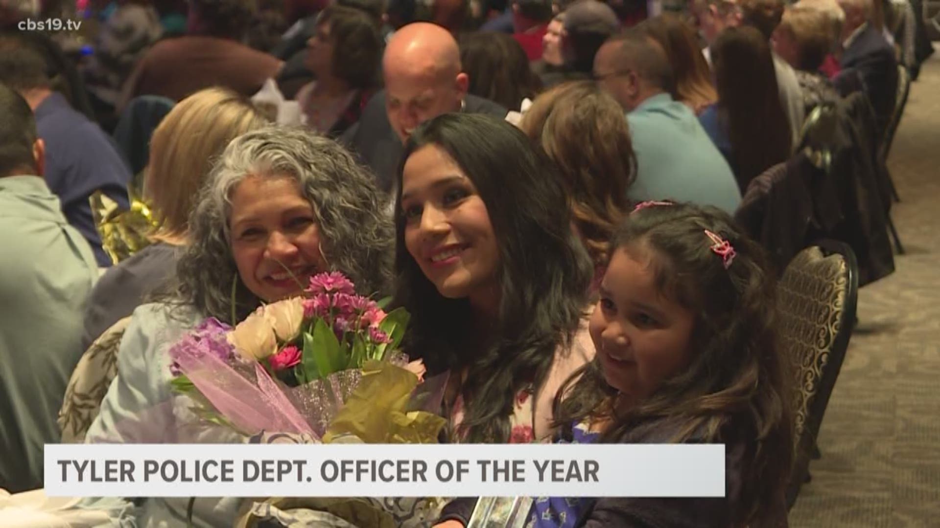 The Tyler Police Department hosted its annual awards banquet and awarded one member as officer of the year.