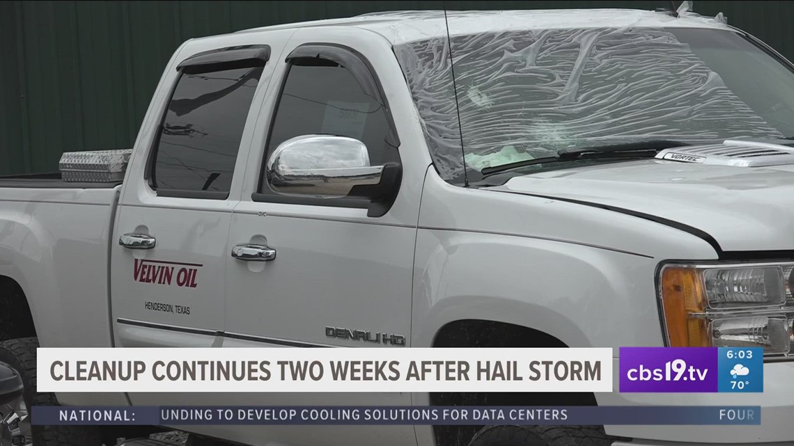 Henderson is still cleaning up after hail storm two weeks ago - Vimarsana News