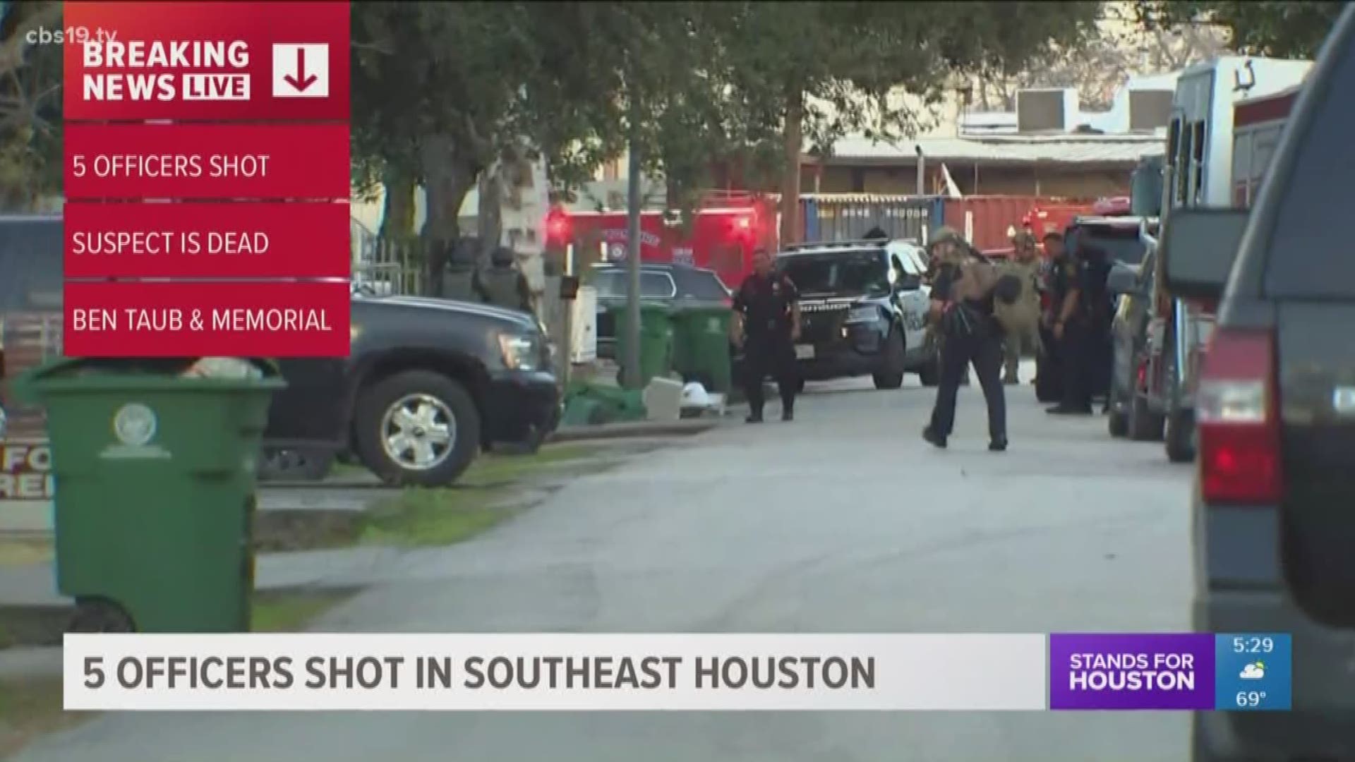 Breaking News: 5 Officers Shot in Houston