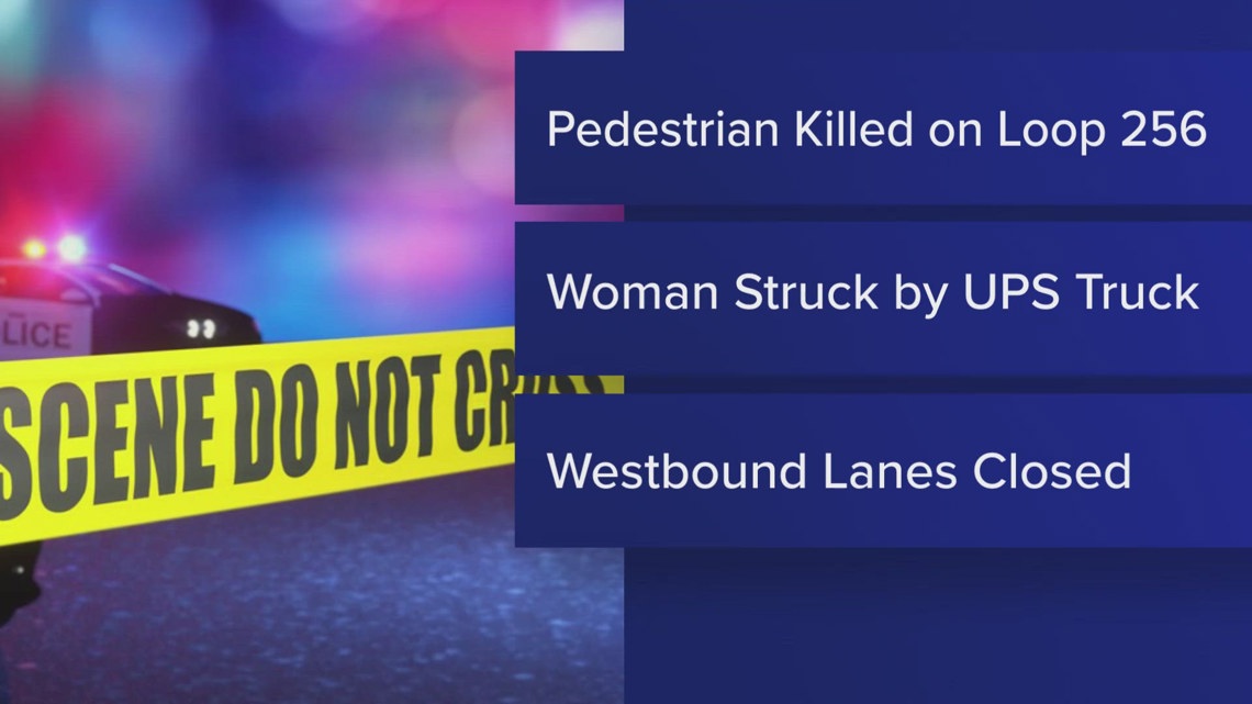 1 dead in fatal Palestine pedestrian crash involving UPS truck