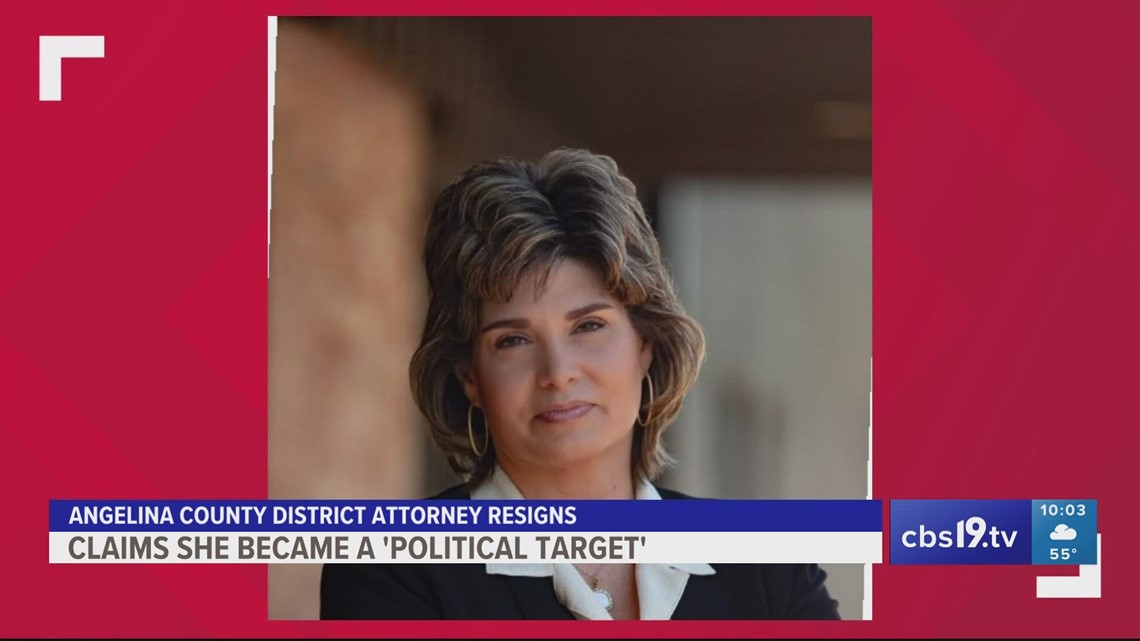 East Texas district attorney submits resignation | cbs19.tv