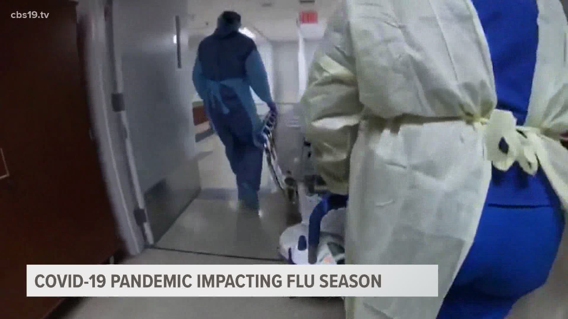 A local medical expert says flu, cold and COVID-19 symptoms often overlap.