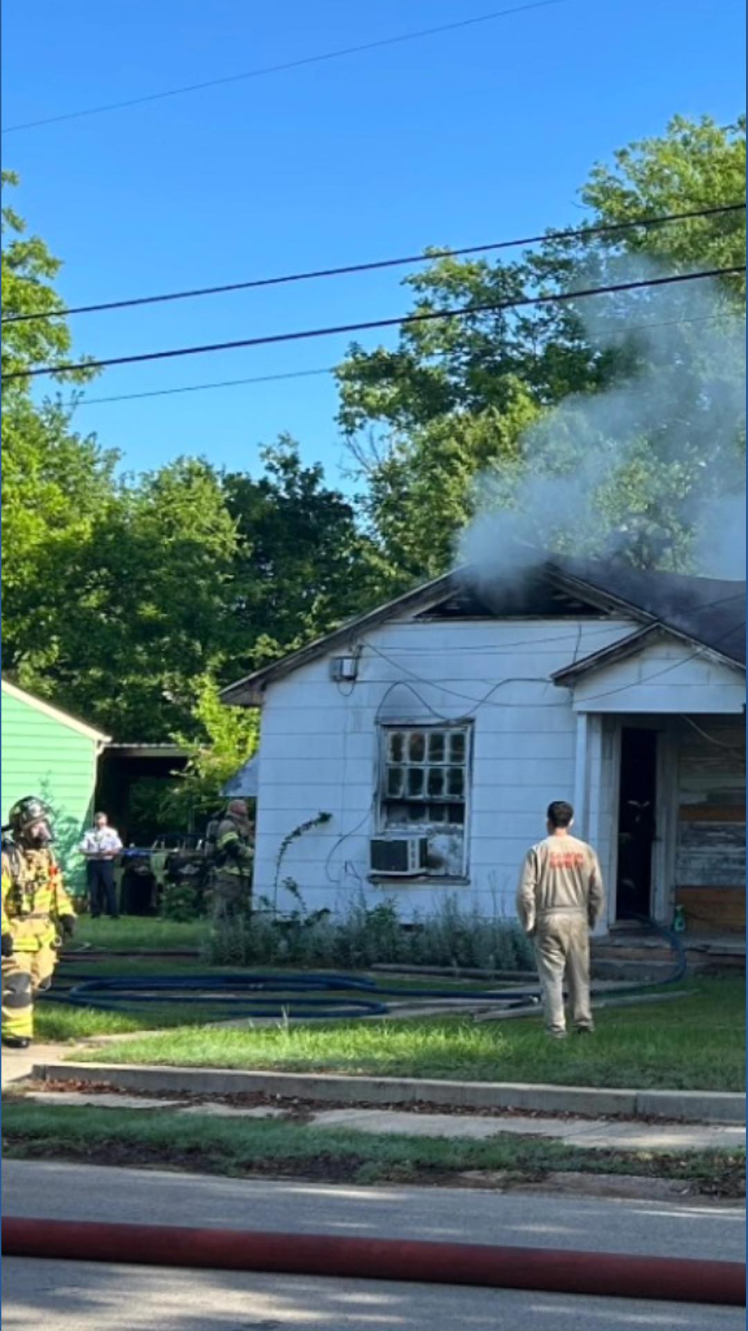 Longview firefighters control house fire on Marion Drive | cbs19.tv