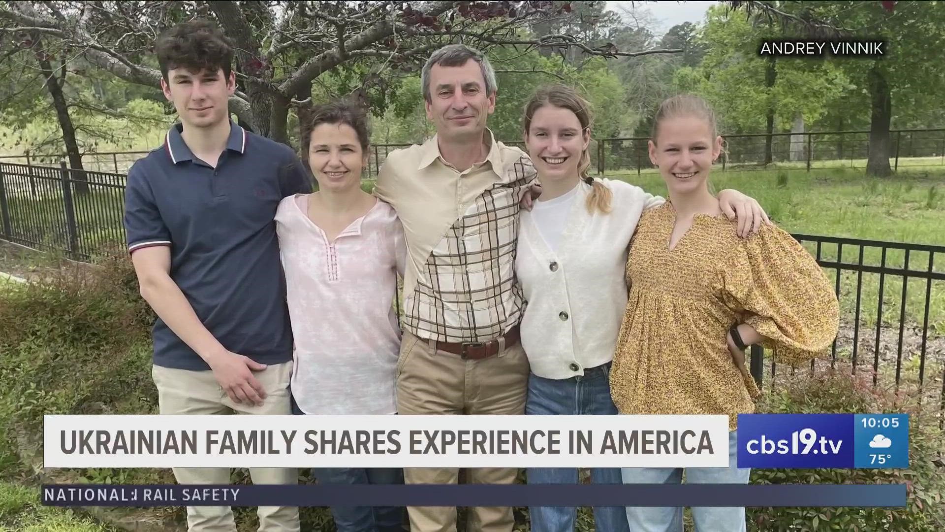 Ukrainian family shares experience in America, one year later