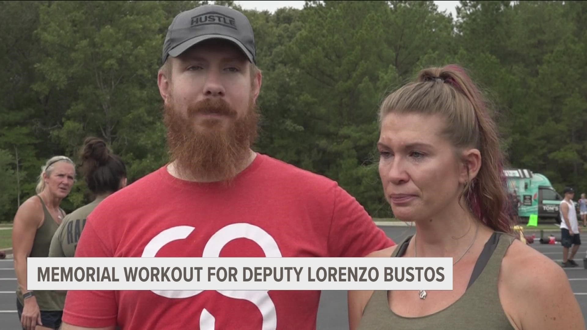 East Texans of all ages gathered at South Springs Baptist church for a memorial workout.