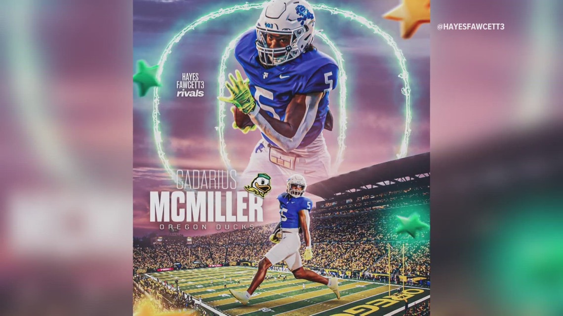 Tyler High's Cadarius McMiller commits to University of Oregon