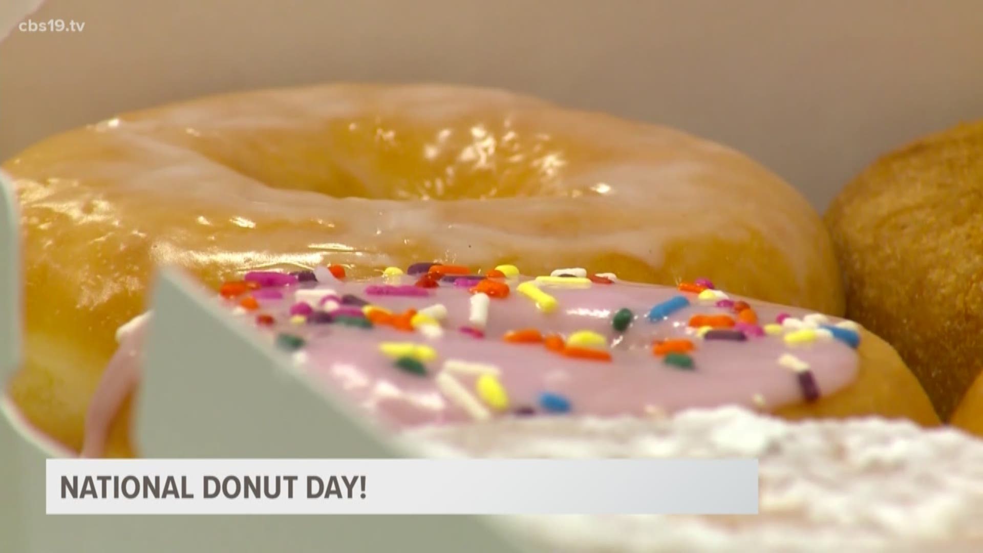 It's National Donut Day! Whether you're stopping at a local chain or national chain make sure to celebrate!