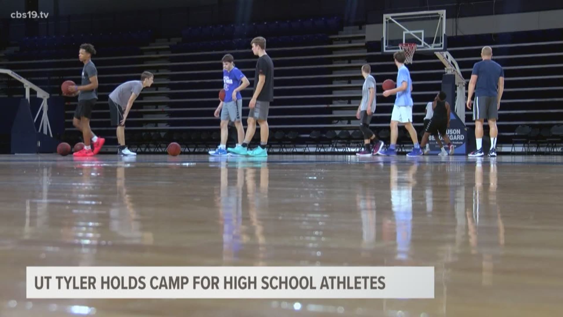 UT Tyler holds camp for high school athletes