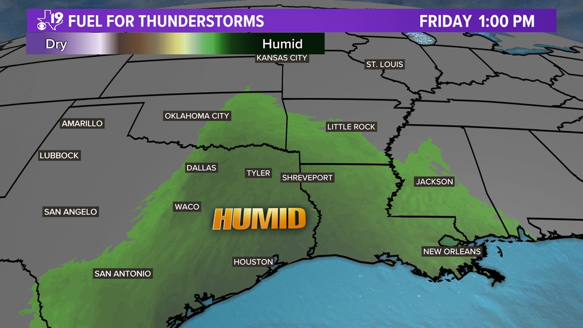 Severe weather scheduled to pass through East Texas Friday cbs19.tv