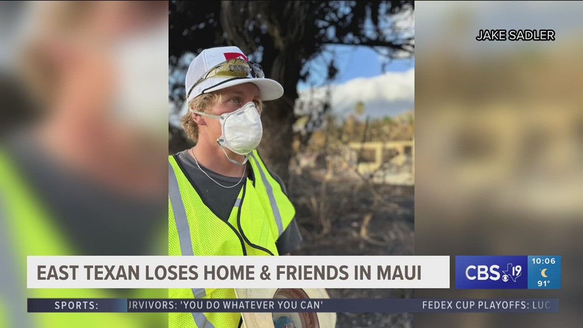Texas native speaks about losing home, friends in Maui fire - Vimarsana News