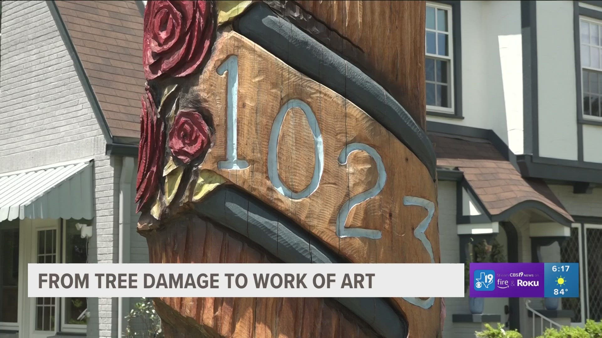 Company brings talents to East Texas by restoring damaged trees into works of art