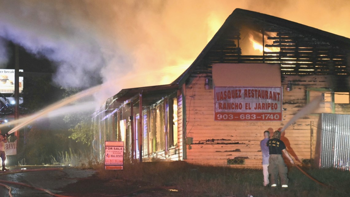 Units responding to large structure fire in Rusk cbs19.tv