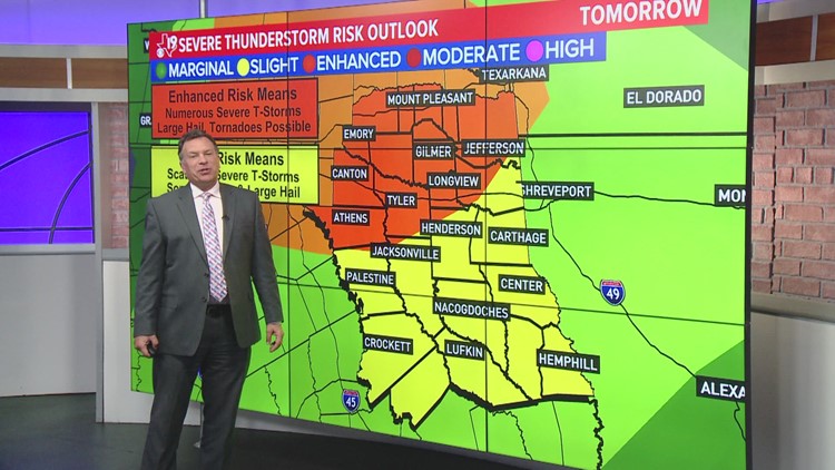 CBS 19 Weather Blog: Upgraded to an Enhanced Risk