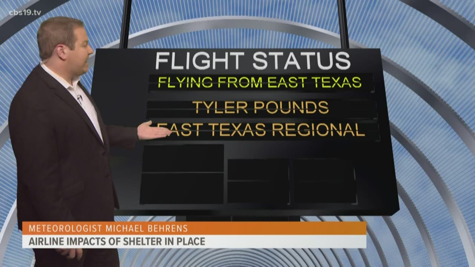 While many of us have cancelled our flight plans, some travel is unavoidable. How are airlines impacted by shelter in place? Meteorologist Michael Behrens found out!
