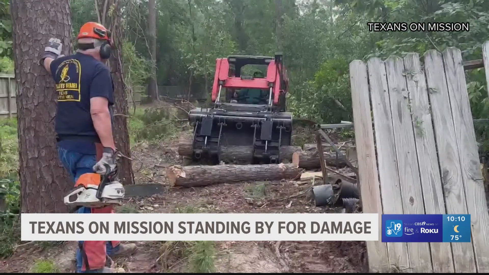 Texans on Mission prepares to help after impacts of Tropical Storm Beryl in East Texas