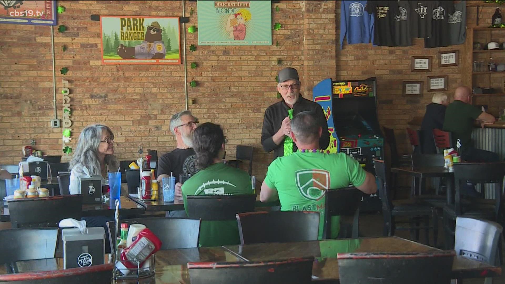 ETX Brewery Co says they're excited for the return of St. Patrick's Day at Downtown Tyler.