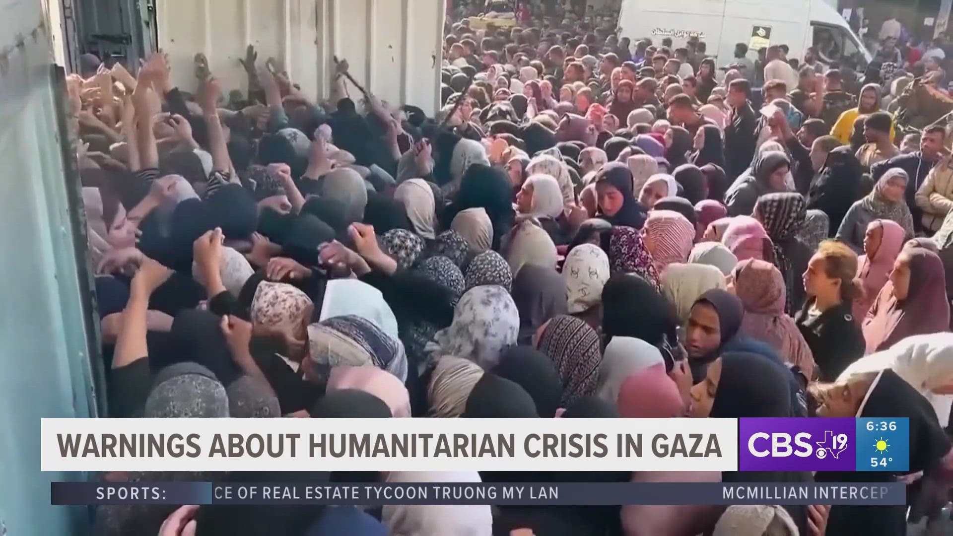 World Food Programme warns about humanitarian crisis in Gaza | cbs19.tv