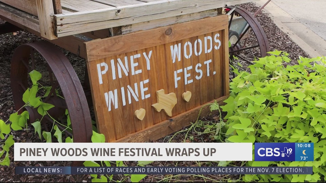 Piney Woods Wine Festival makes second day debut in Lindale cbs19.tv