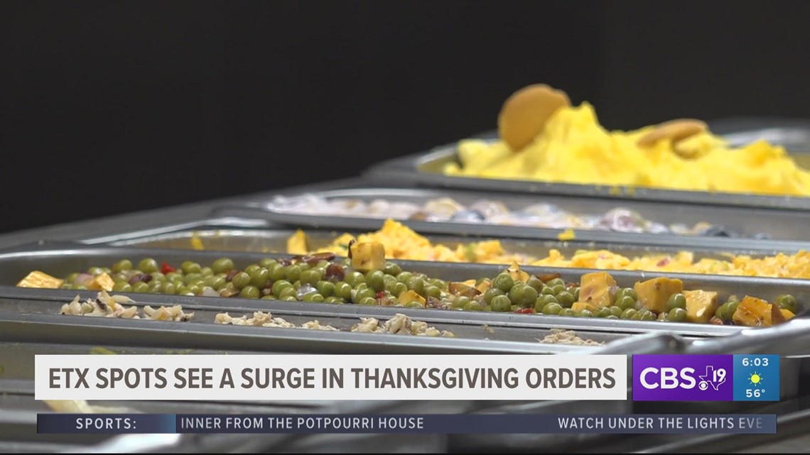 East Texas restaurants prepares for Thanksgiving with preorders - Vimarsana News