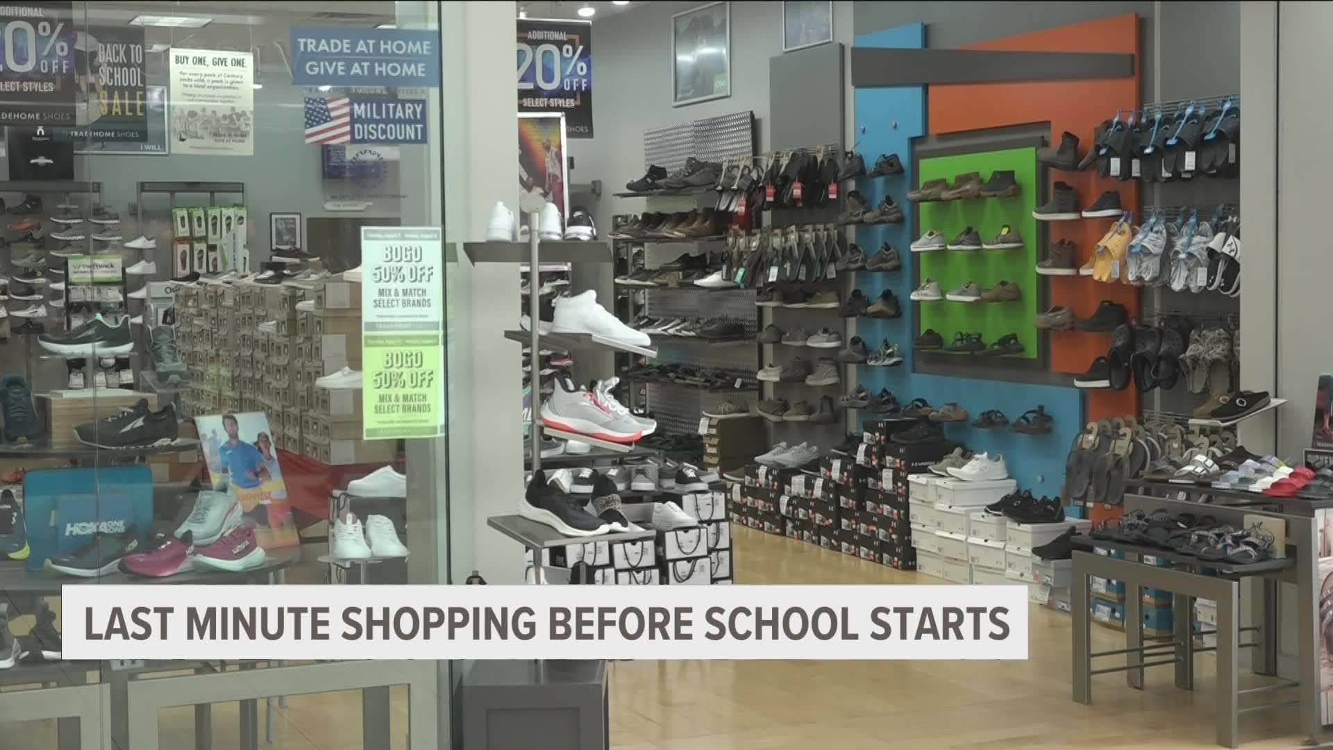 Tylerites shop for back-to-school at Broadway Square Mall ahead of new year