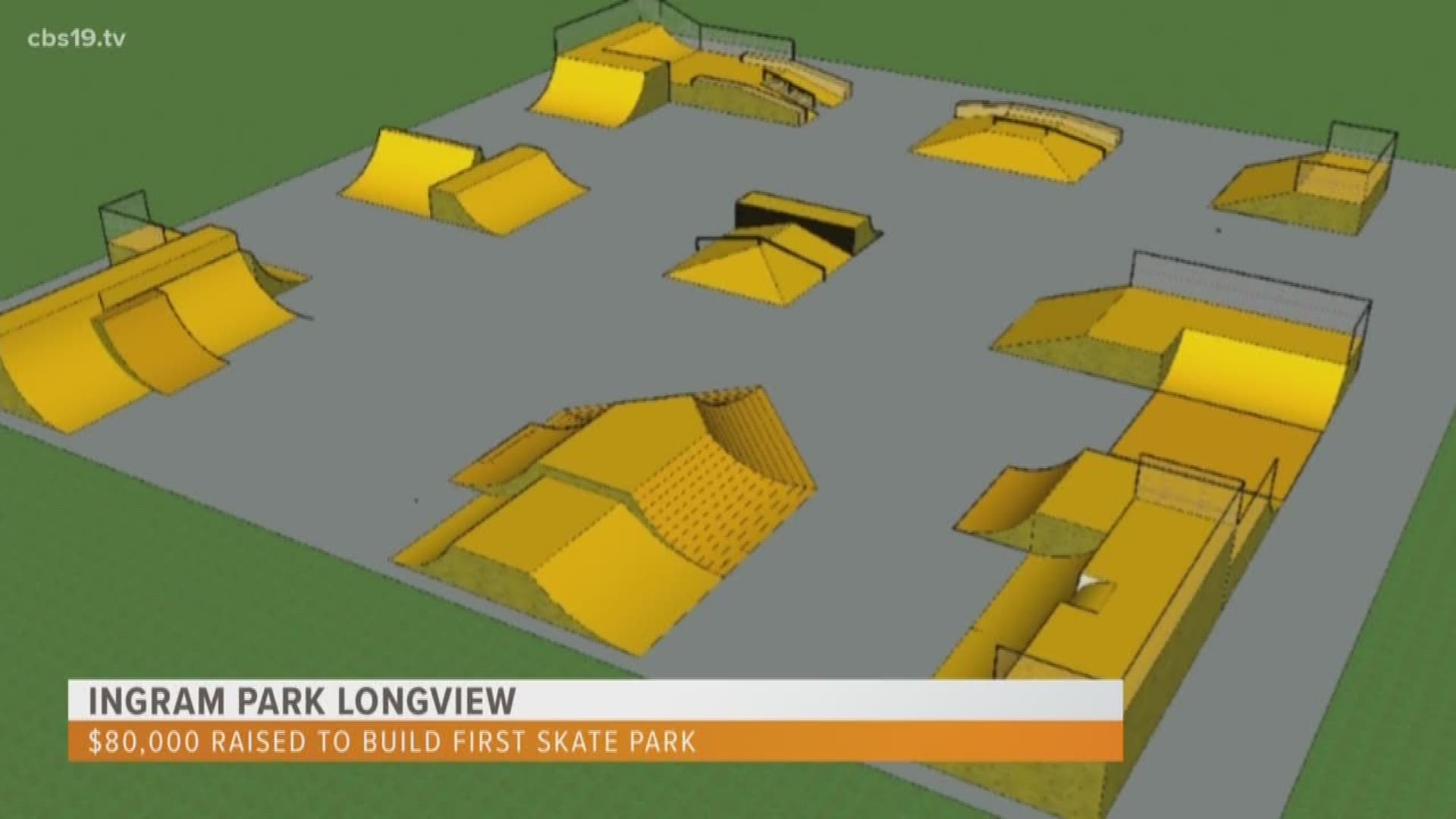 The City of Longview is set to build a skatepark in February. It will be located in Ingram Park.