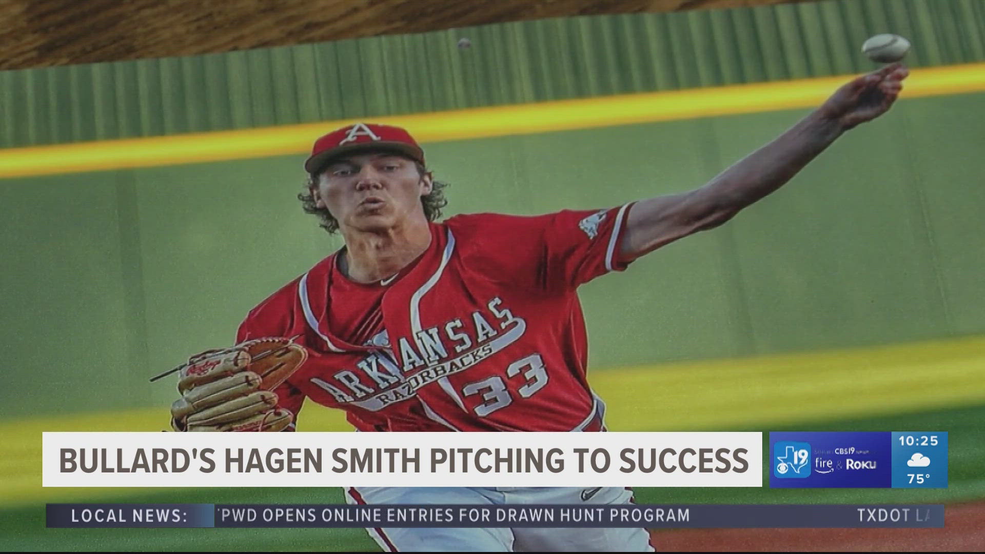 Smith is Arkansas' all-time career strikeout leader (360), 161 of which came in the 2024 season. He finished the season with a 2.04 ERA.