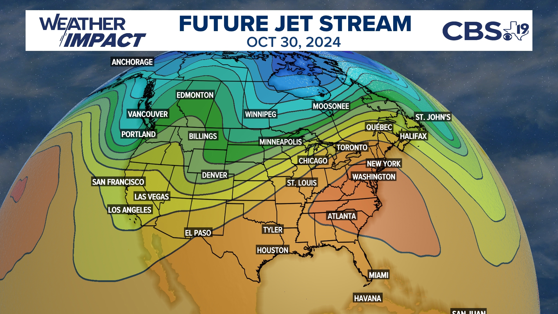 For the latest forecast from the CBS19 Weather Experts, visit cbs19.tv/weather