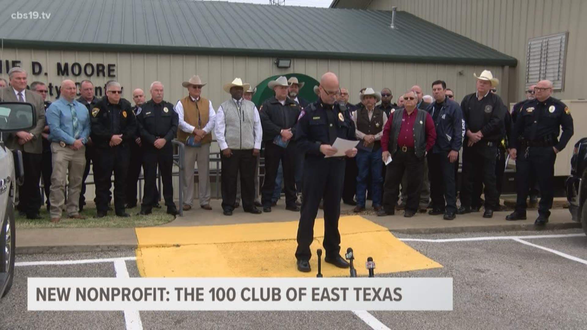 Twenty law enforcements from different counties in East Texas are coming together for the 100 Club.