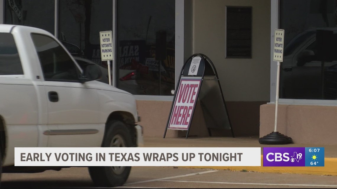 Early Voting Concludes For March Texas Primary | Cbs19.tv